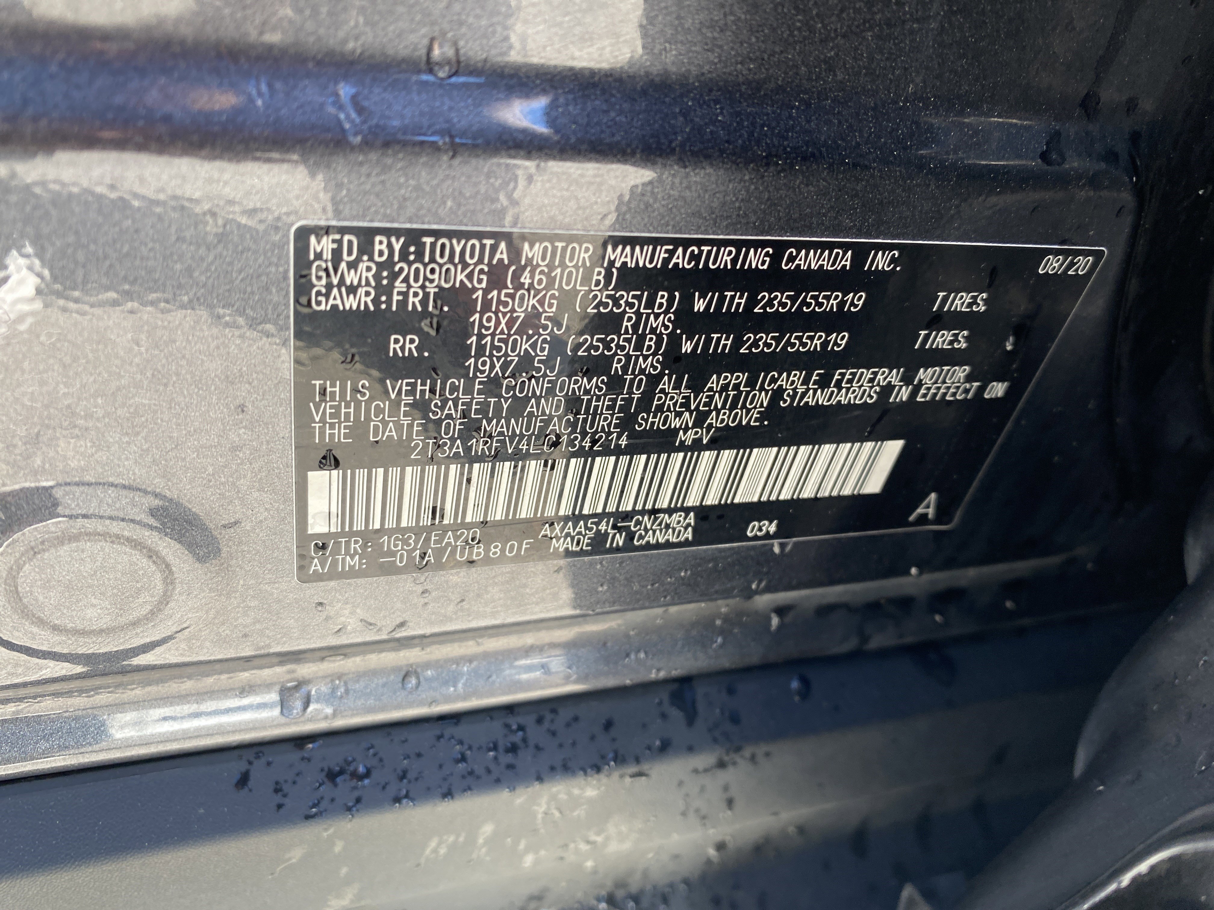 Used 2020 Toyota RAV4 XLE Premium AWD/4WD image 28
