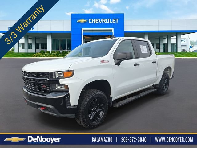 Used 2021 Chevrolet Silverado 1500 Custom Trail Boss w/ Safety Confidence Package AWD/4WD image 1