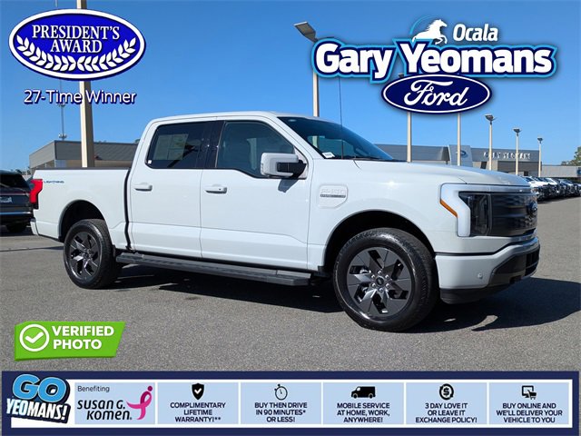 Certified 2023 Ford F150 Lightning Lariat w/ Tow Technology Package image 1