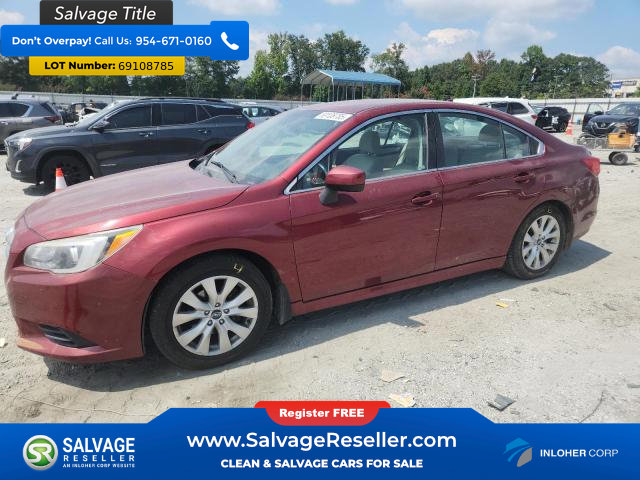Used 2017 Subaru Legacy 2.5i Premium w/ Popular Package #1