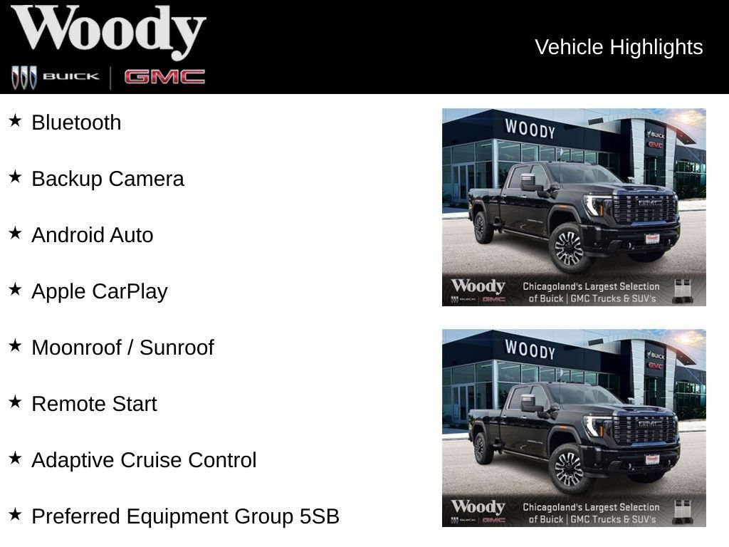 New 2026 GMC Sierra 2500 Denali Ultimate w/ Snow Plow Prep/Camper Package AWD/4WD image 3