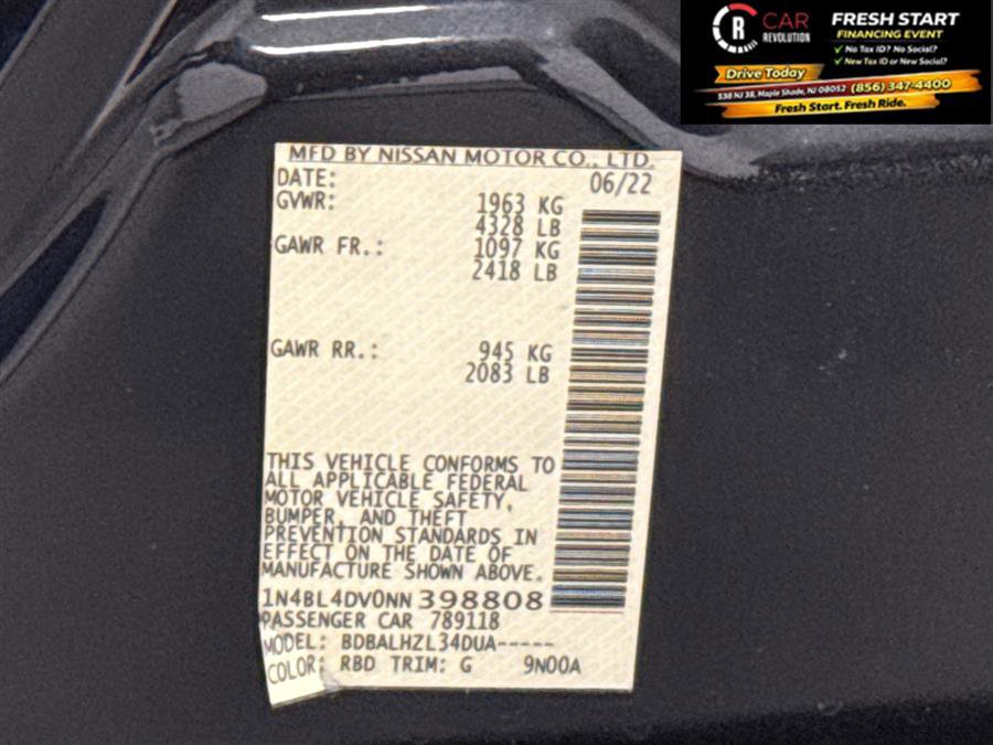 Used 2022 Nissan Altima 2.5 SV image 31