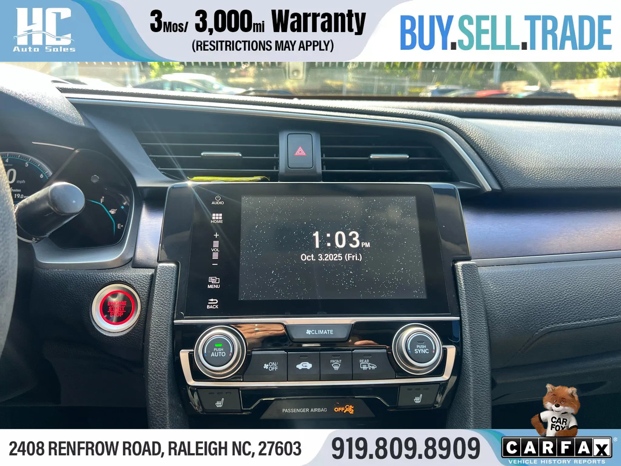 Used 2017 Honda Civic EX-T image 24