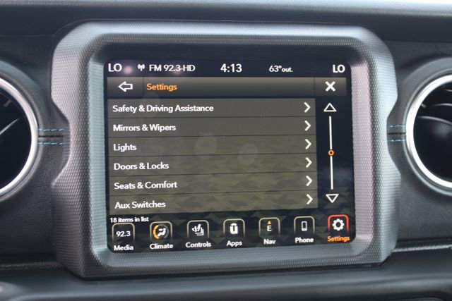 Used 2023 Jeep Wrangler Unlimited Rubicon 4xe w/ Cold Weather Group image 35