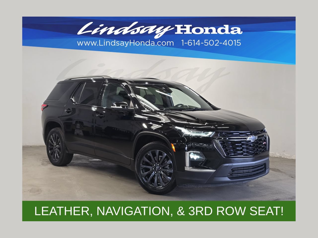 Used 2023 Chevrolet Traverse RS w/ LPO, Floor Liner Package AWD/4WD image 1