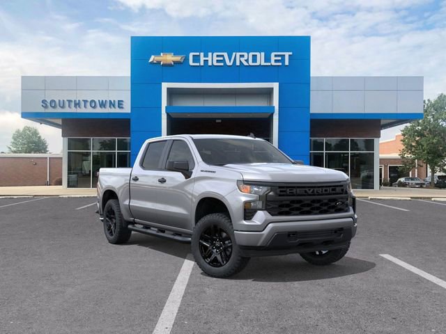 New 2025 Chevrolet Silverado 1500 Custom w/ Turbomax Blackout Package