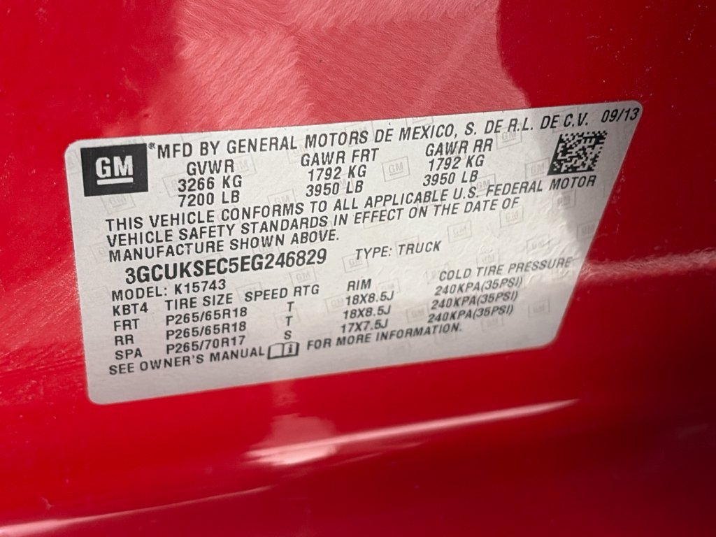 Used 2014 Chevrolet Silverado 1500 LTZ Z71 w/ LTZ Plus Package AWD/4WD image 9