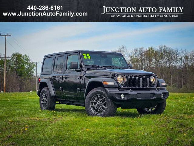 Certified 2025 Jeep Wrangler Unlimited Sport AWD/4WD image 1