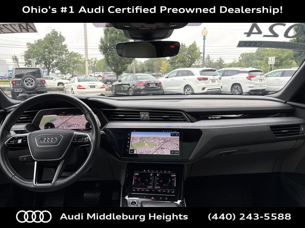 Used 2024 Audi Q8 e-tron Prestige w/ Prestige Package AWD/4WD image 16
