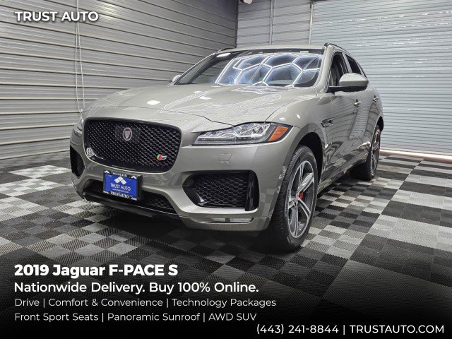Used 2019 Jaguar F-PACE S