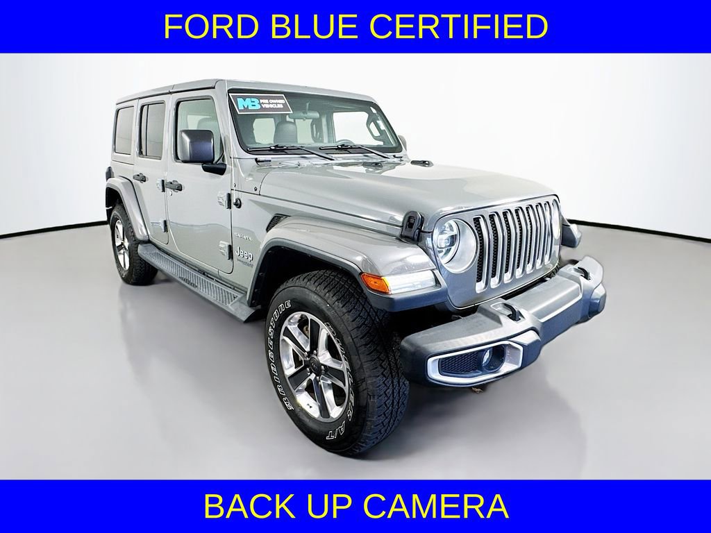 Used 2018 Jeep Wrangler Unlimited Sahara w/ Cold Weather Group image 3
