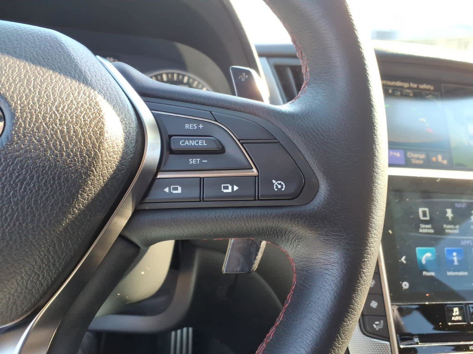 Used 2019 INFINITI Q50 Red Sport 400 w/ Sensory Package AWD/4WD image 25