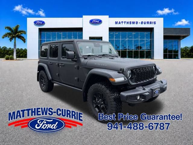 Used 2025 Jeep Wrangler Unlimited Sport AWD/4WD video 1