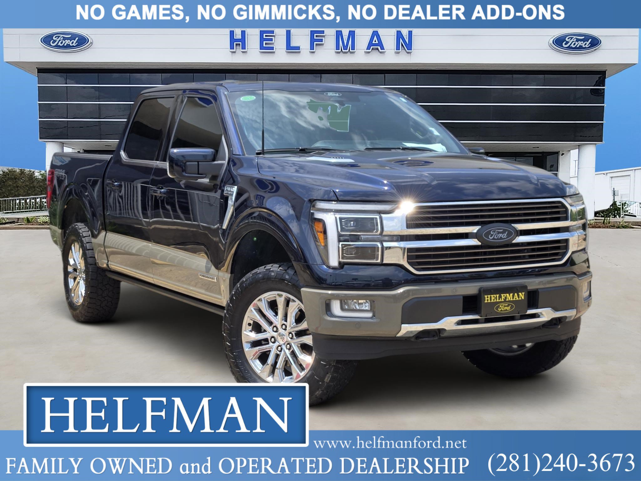 Certified 2025 Ford F150 King Ranch w/ FX4 Off-Road Package AWD/4WD image 1