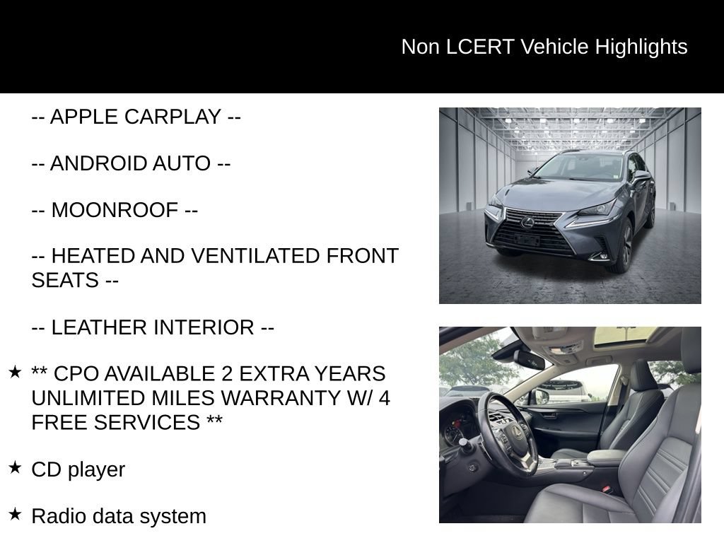 Used 2020 Lexus NX 300 AWD w/ Premium Package image 27
