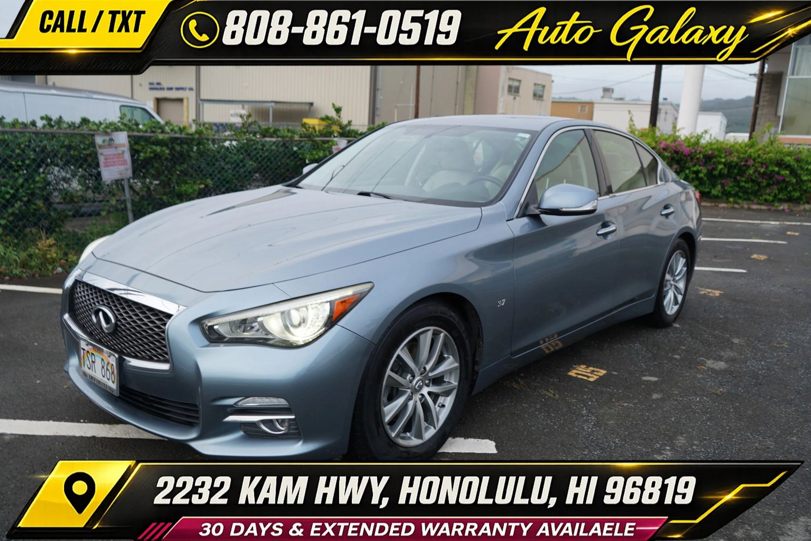Used 2015 INFINITI Q50 Premium w/ Navigation Package RWD image 1