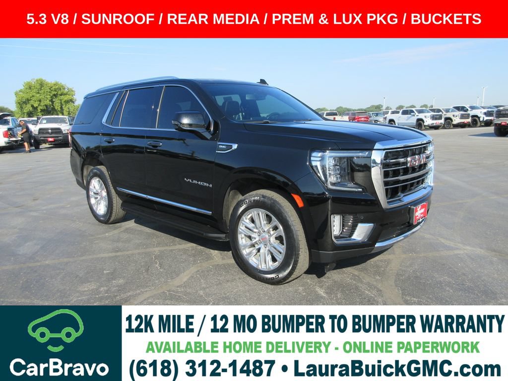 Certified 2021 GMC Yukon SLT w/ SLT Premium Package