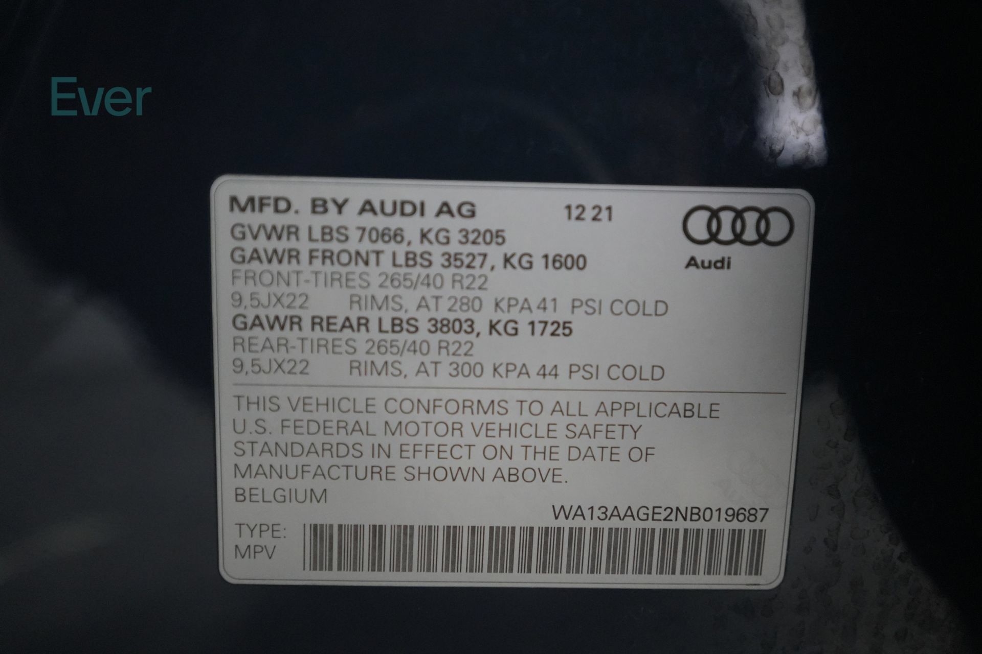 Used 2022 Audi e-tron Prestige AWD/4WD image 26