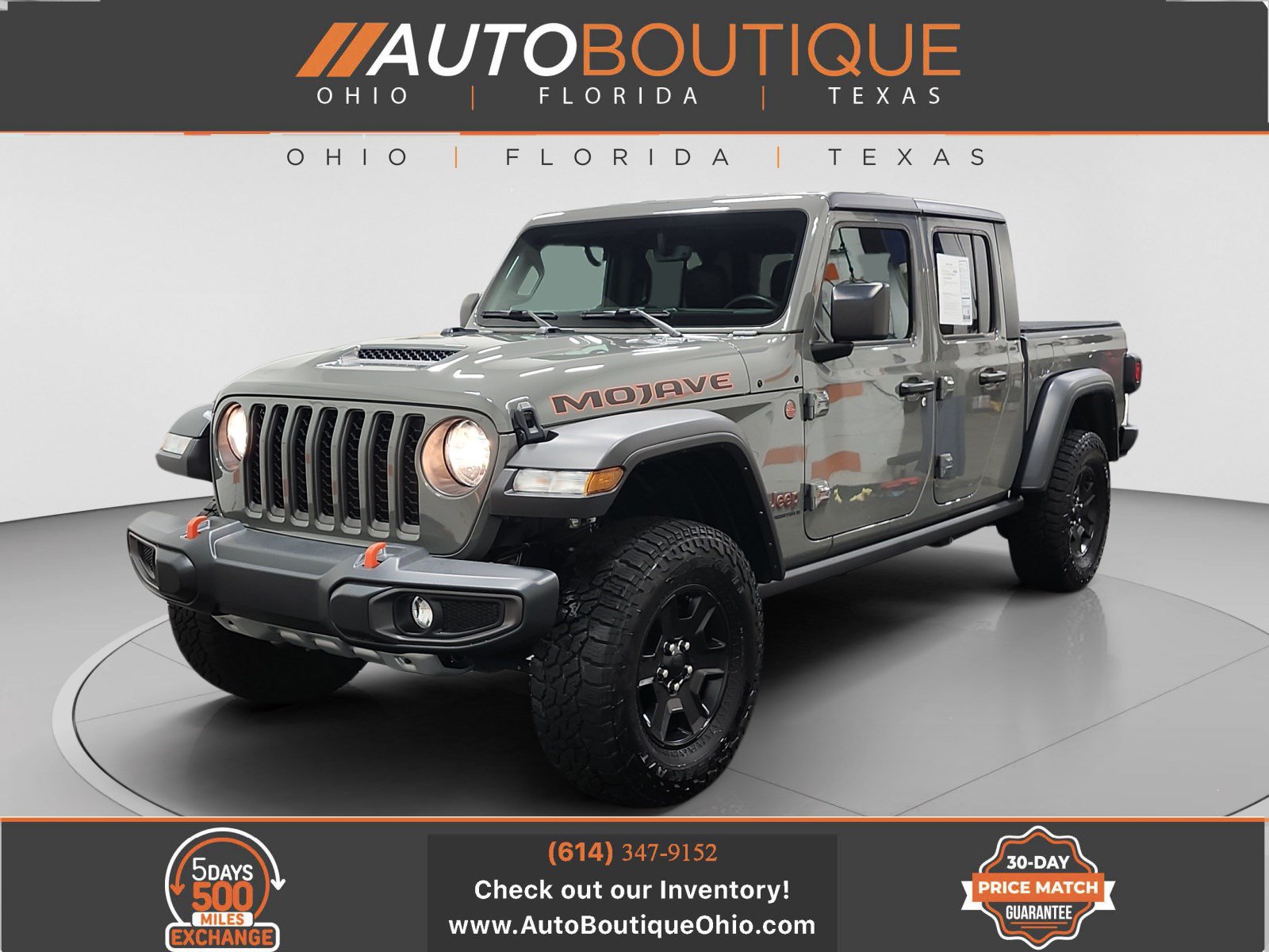 Used 2023 Jeep Gladiator Mojave w/ Cold Weather Group AWD/4WD image 1