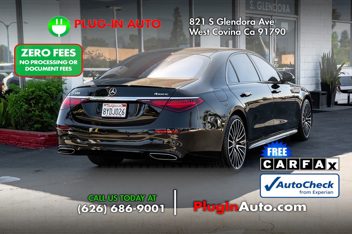 Used 2021 Mercedes-Benz S 580 4MATIC Sedan image 4