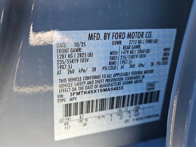 New 2025 Ford Mustang Mach-E GT w/ Interior Protection Package image 17