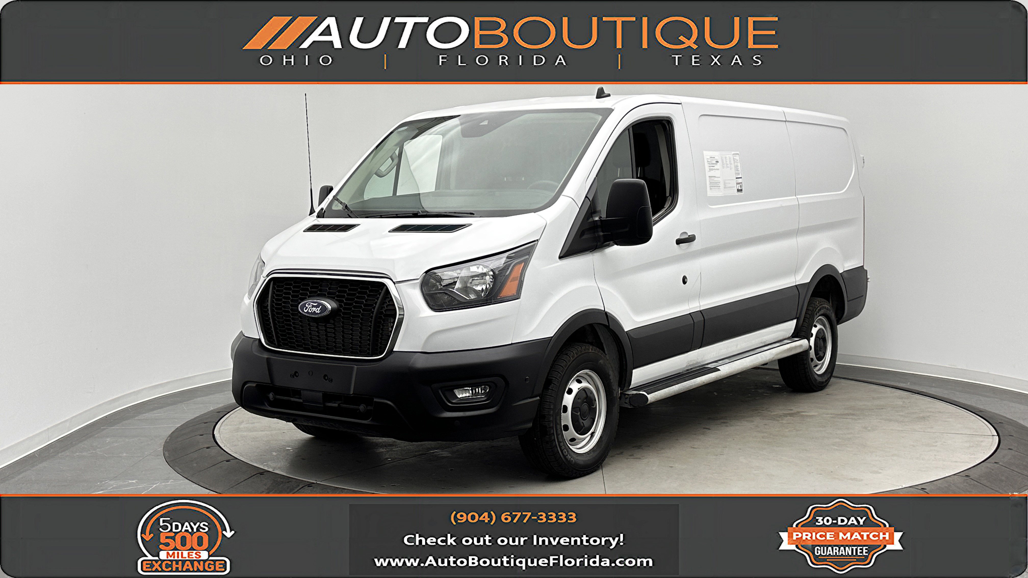 Used 2025 Ford Transit 250 Low Roof w/ Exterior Upgrade Package RWD image 1