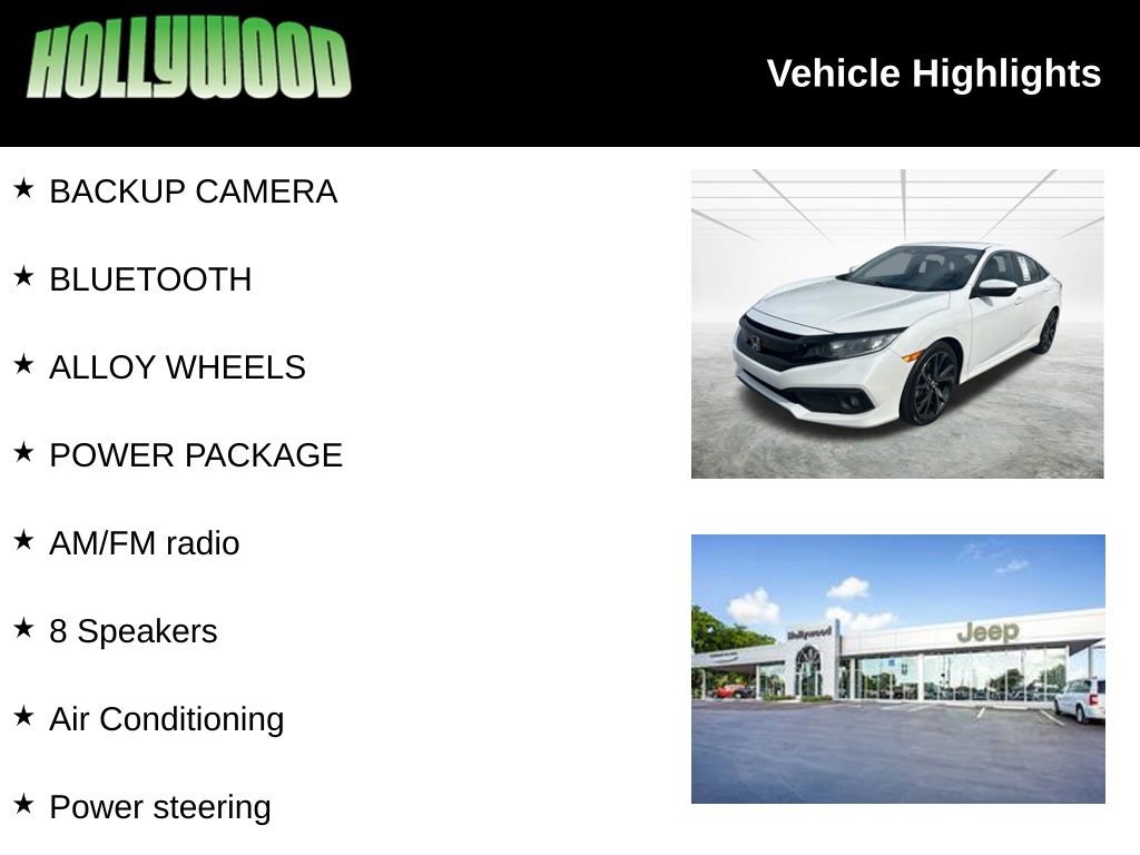 Used 2020 Honda Civic Sport image 3