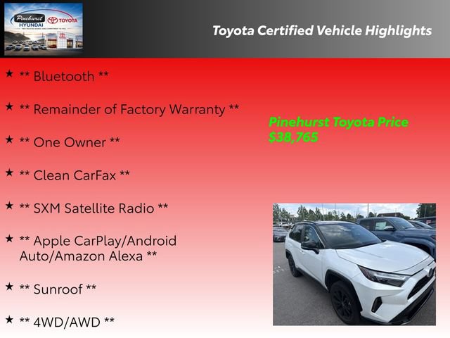 Used 2023 Toyota RAV4 XSE AWD/4WD image 14