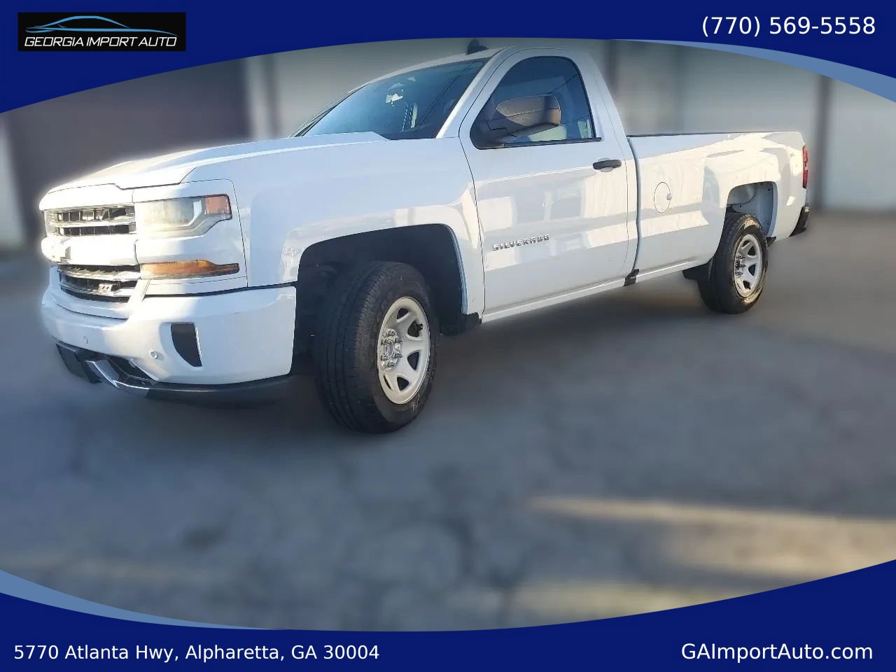 Used 2016 Chevrolet Silverado 1500 W/T RWD image 1