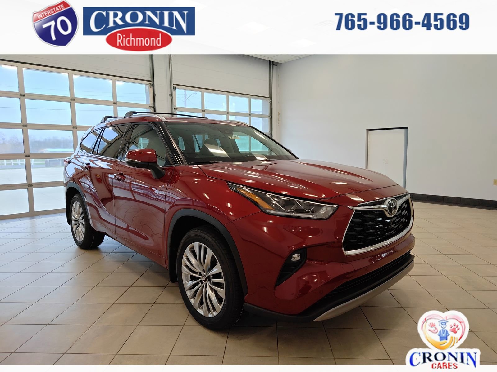 New 2026 Toyota Highlander Platinum image 1