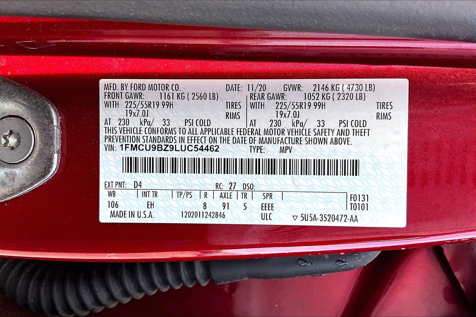 Used 2020 Ford Escape SE Sport AWD/4WD image 19