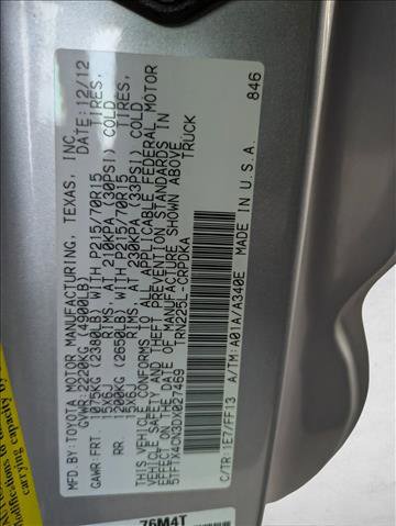 Used 2013 Toyota Tacoma 2WD Access Cab image 24