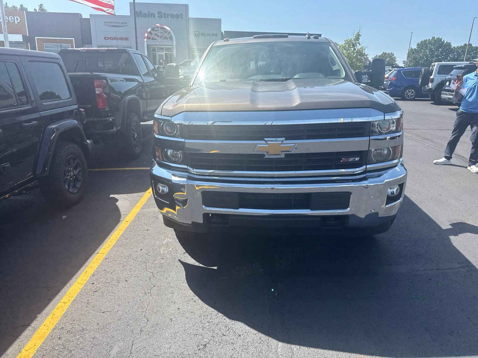 Used 2015 Chevrolet Silverado 2500 LTZ w/ LTZ Plus Package AWD/4WD image 9