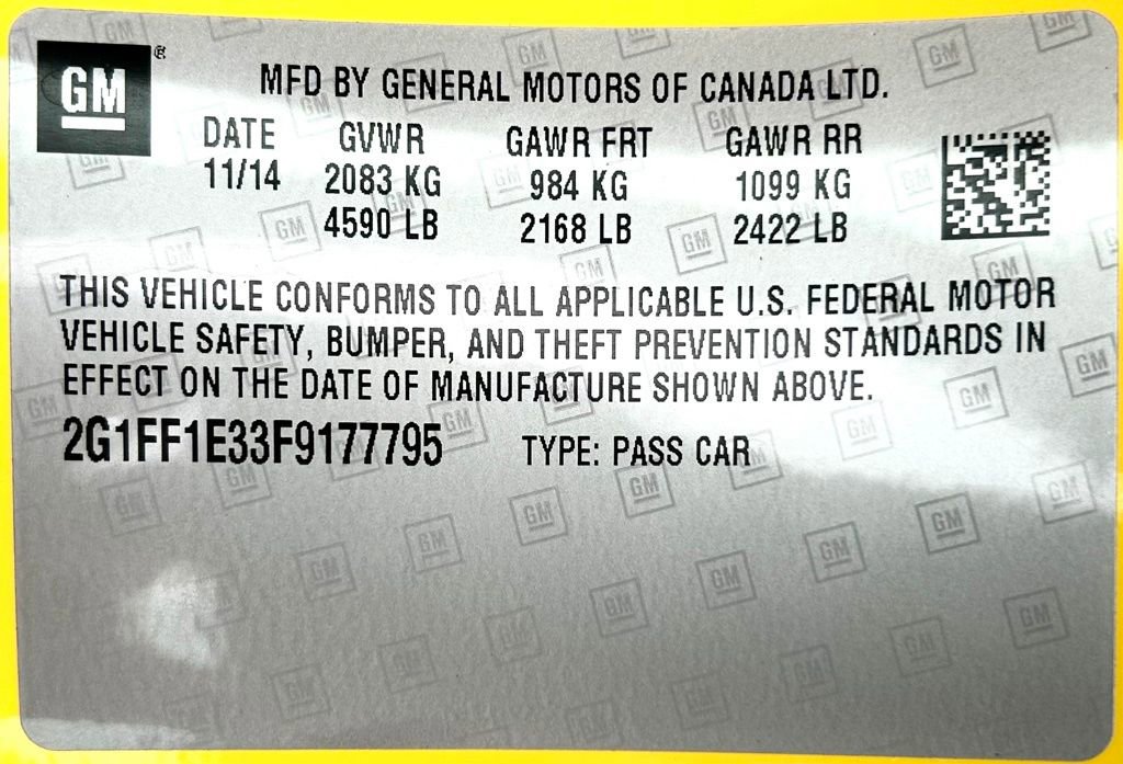 Used 2015 Chevrolet Camaro LT w/ RS Package RWD image 24