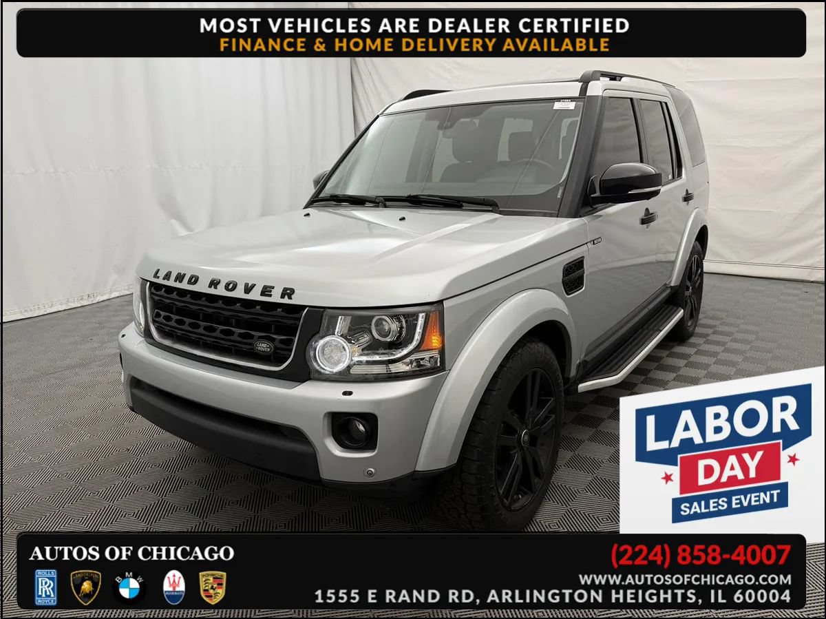 Used 2016 Land Rover LR4 HSE Silver Edition