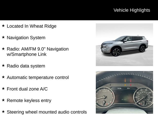 Used 2024 Mitsubishi Outlander SE Black Edition image 7