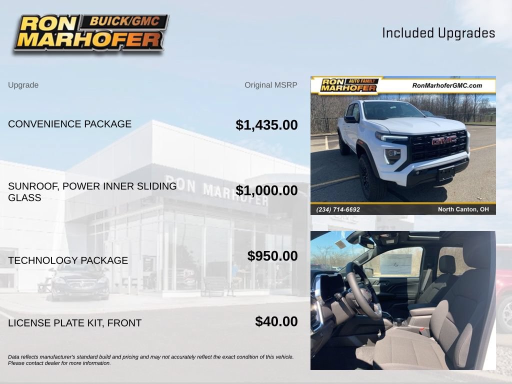 New 2026 GMC Canyon Elevation w/ Convenience Package AWD/4WD image 6