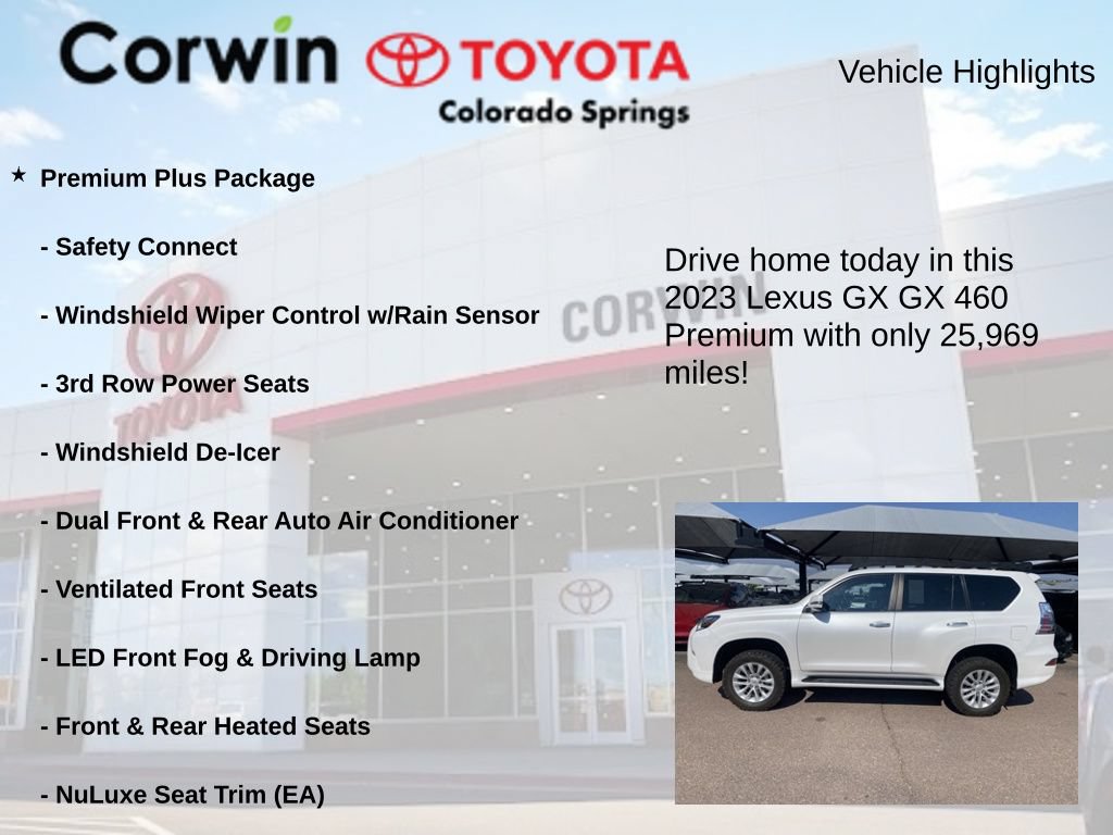 Used 2023 Lexus GX 460 Premium w/ Premium Plus Package AWD/4WD image 7