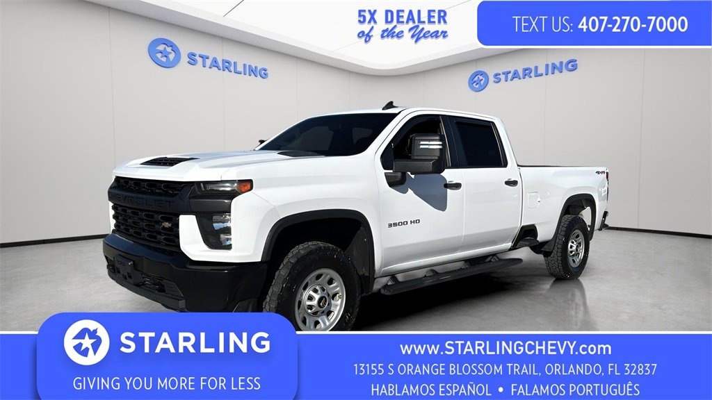 Used 2022 Chevrolet Silverado 3500 W/T w/ WT Convenience Package image 1
