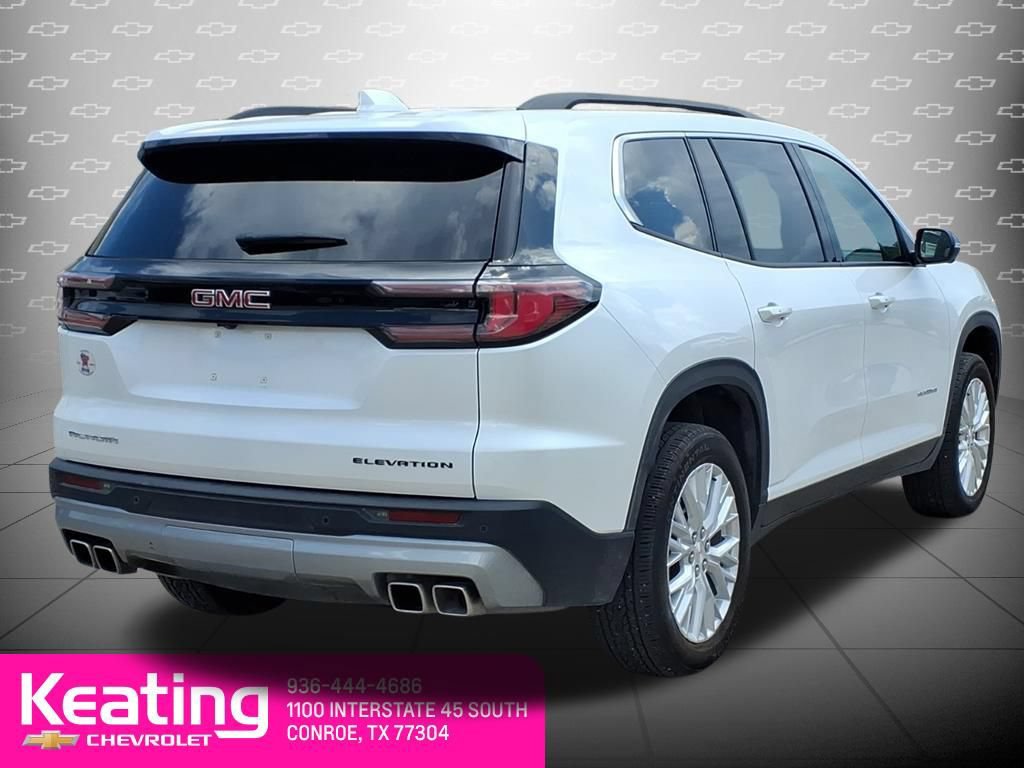 Used 2025 GMC Acadia Elevation w/ Elevation Premium Package FWD image 6