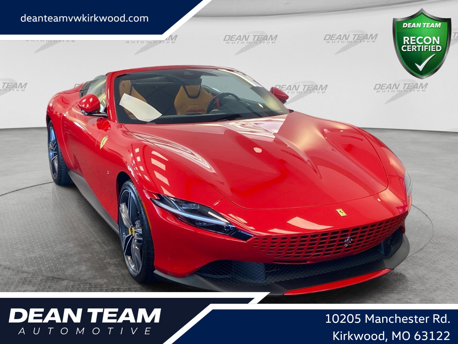 Used 2025 Ferrari Roma Spider RWD image 1