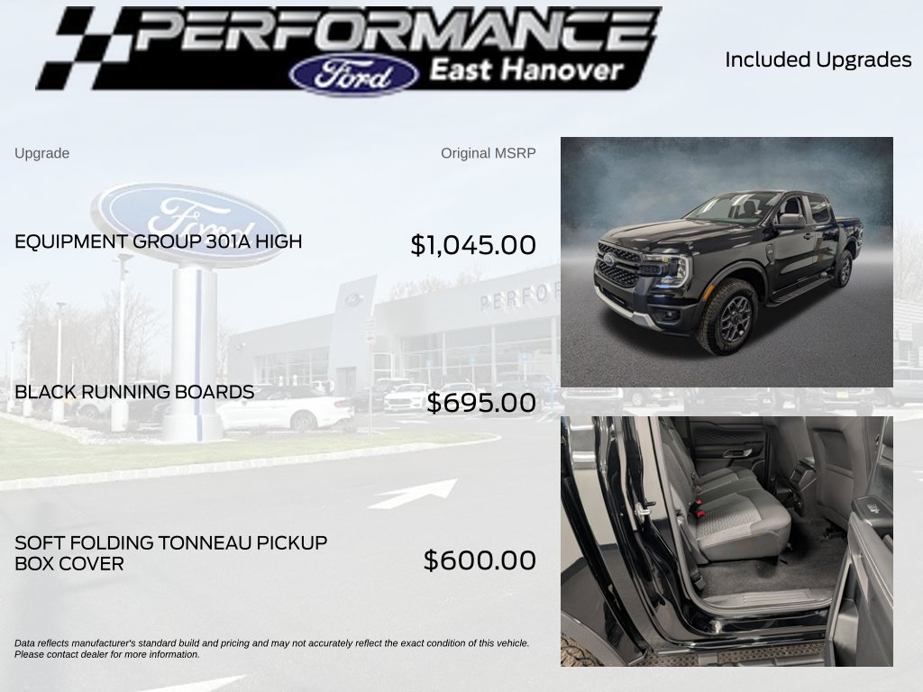 Used 2024 Ford Ranger XLT w/ Equipment Group 301A High AWD/4WD image 5
