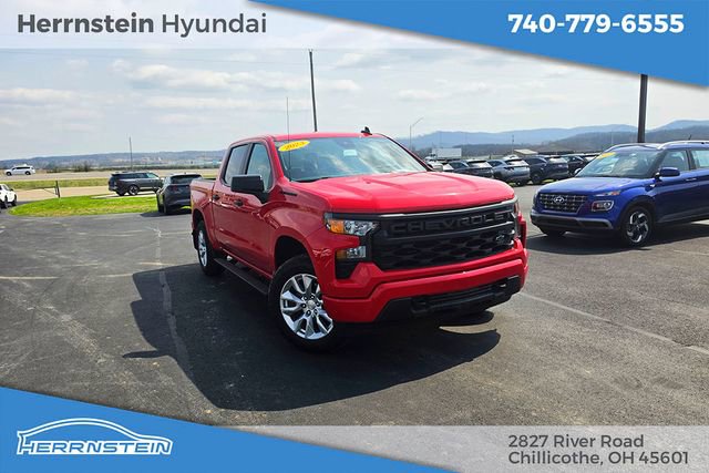 Used 2023 Chevrolet Silverado 1500 Custom w/ LPO, Dark Essentials Package