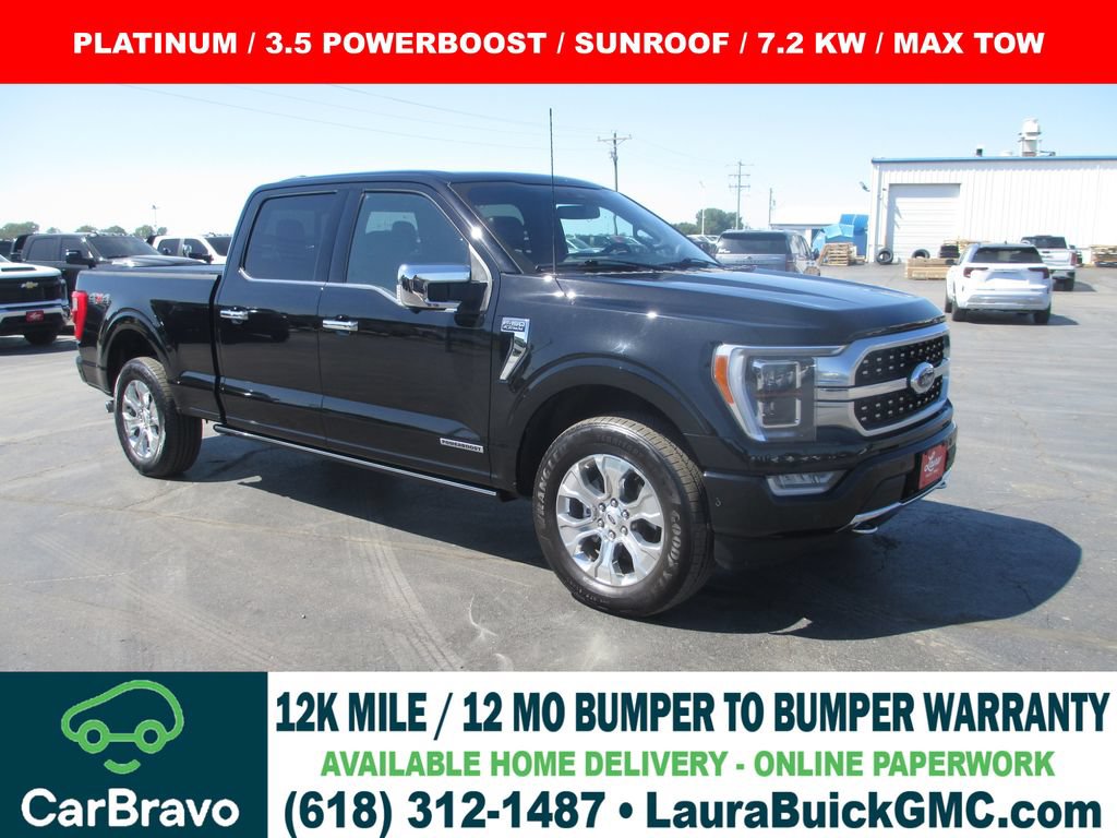 Used 2023 Ford F150 Platinum w/ Equipment Group 701A High AWD/4WD image 1