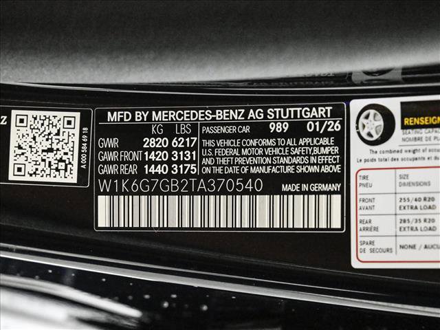 New 2026 Mercedes-Benz S 580 4MATIC Sedan image 27