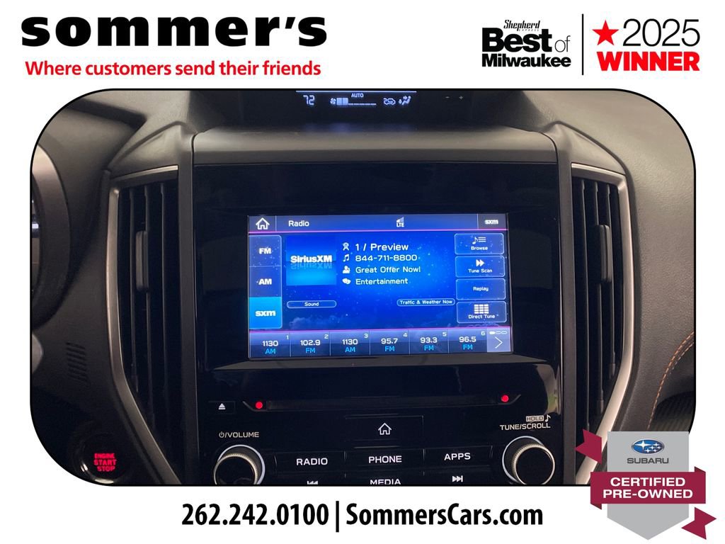 Certified 2022 Subaru Crosstrek 2.0i Premium w/ Moonroof Package image 16