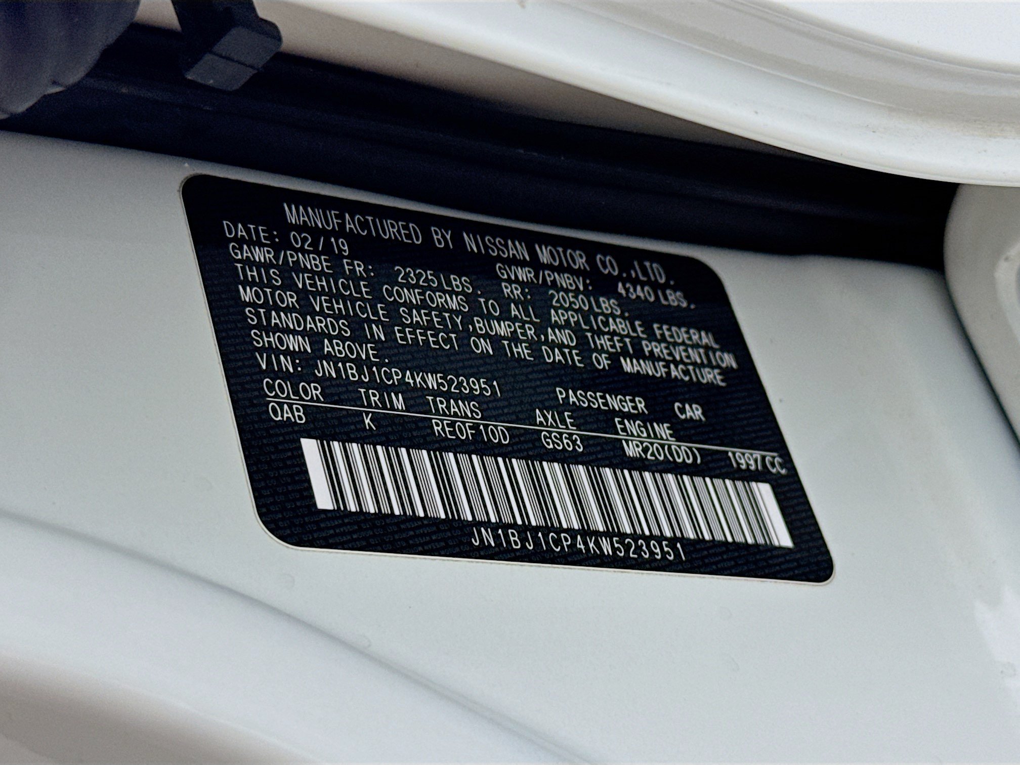 Used 2019 Nissan Rogue Sport SV FWD image 34
