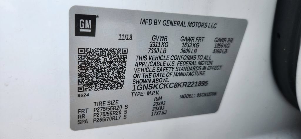 Used 2019 Chevrolet Tahoe Premier AWD/4WD image 6