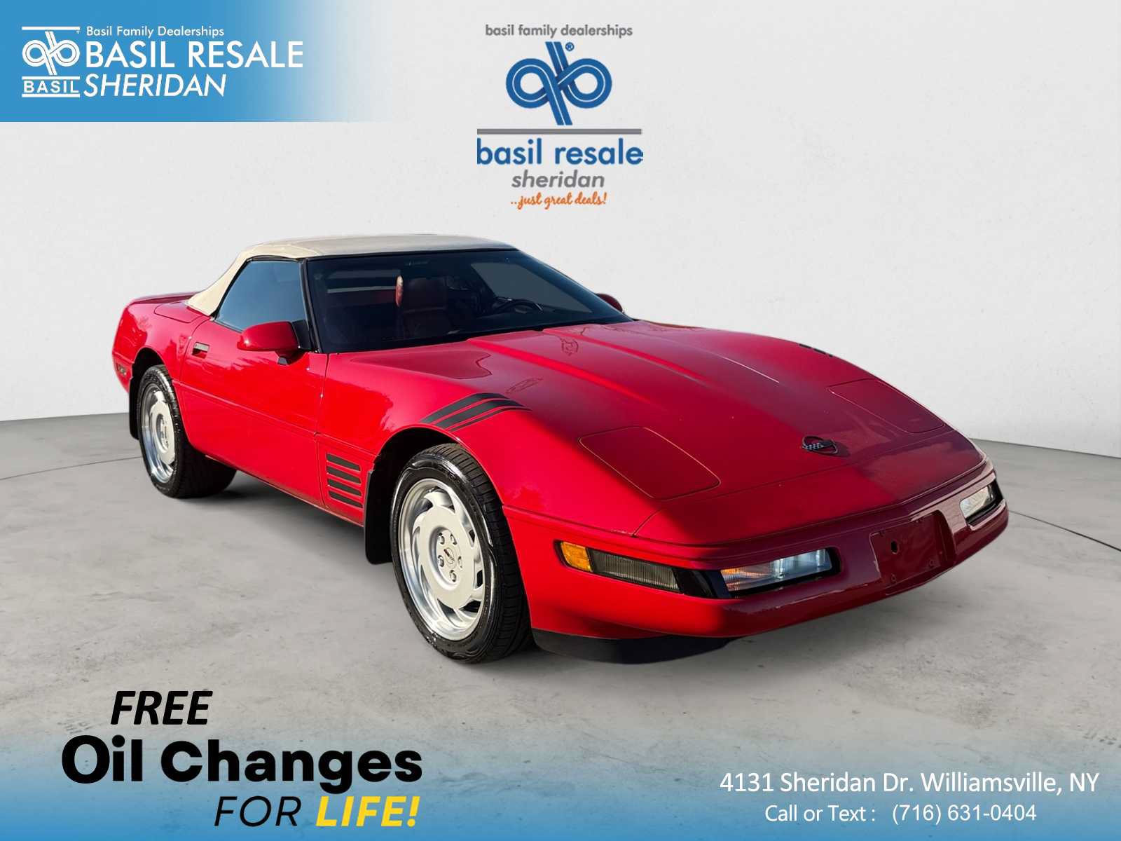 Used 1992 Chevrolet Corvette Convertible RWD image 1