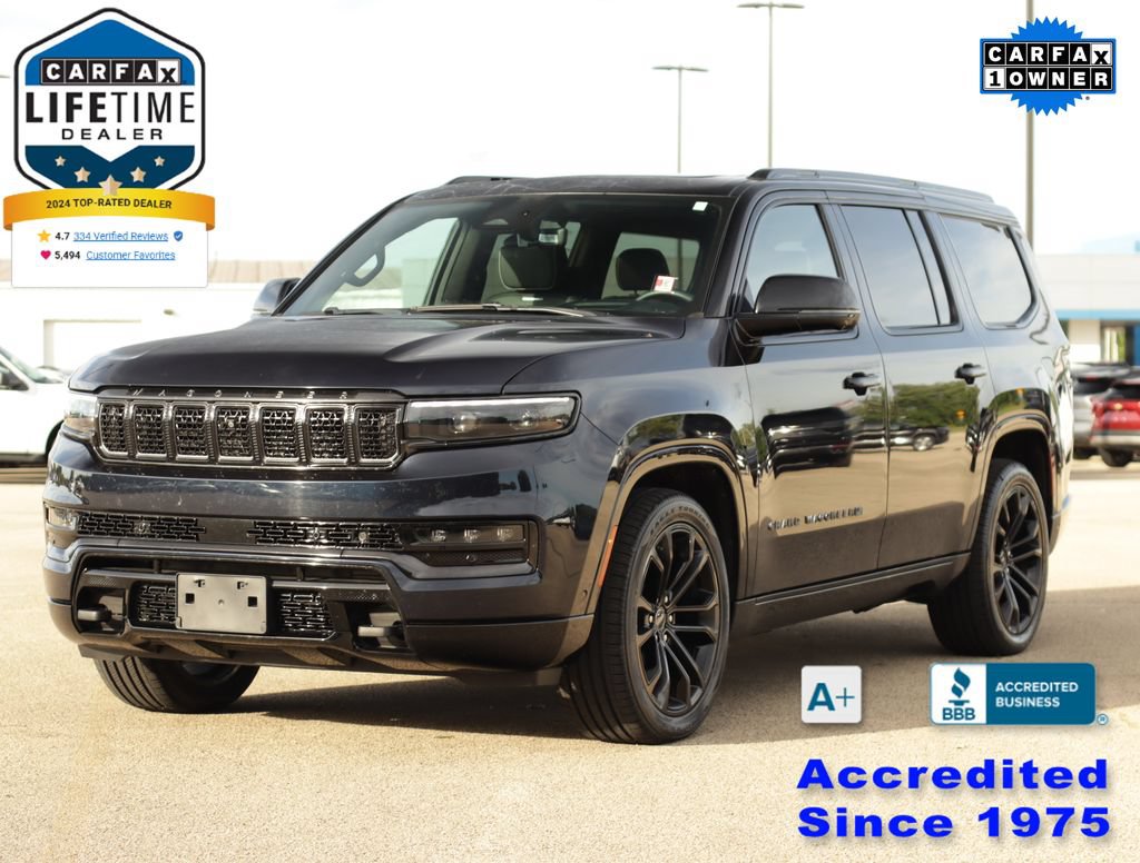 Used 2024 Jeep Grand Wagoneer Series II Obsidian w/ Quick Order Packagew 28T AWD/4WD image 3